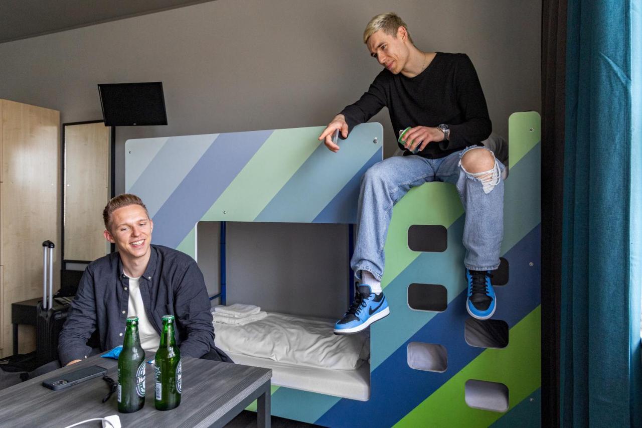 A&O Leipzig Hauptbahnhof Pansiyon Oda fotoğraf